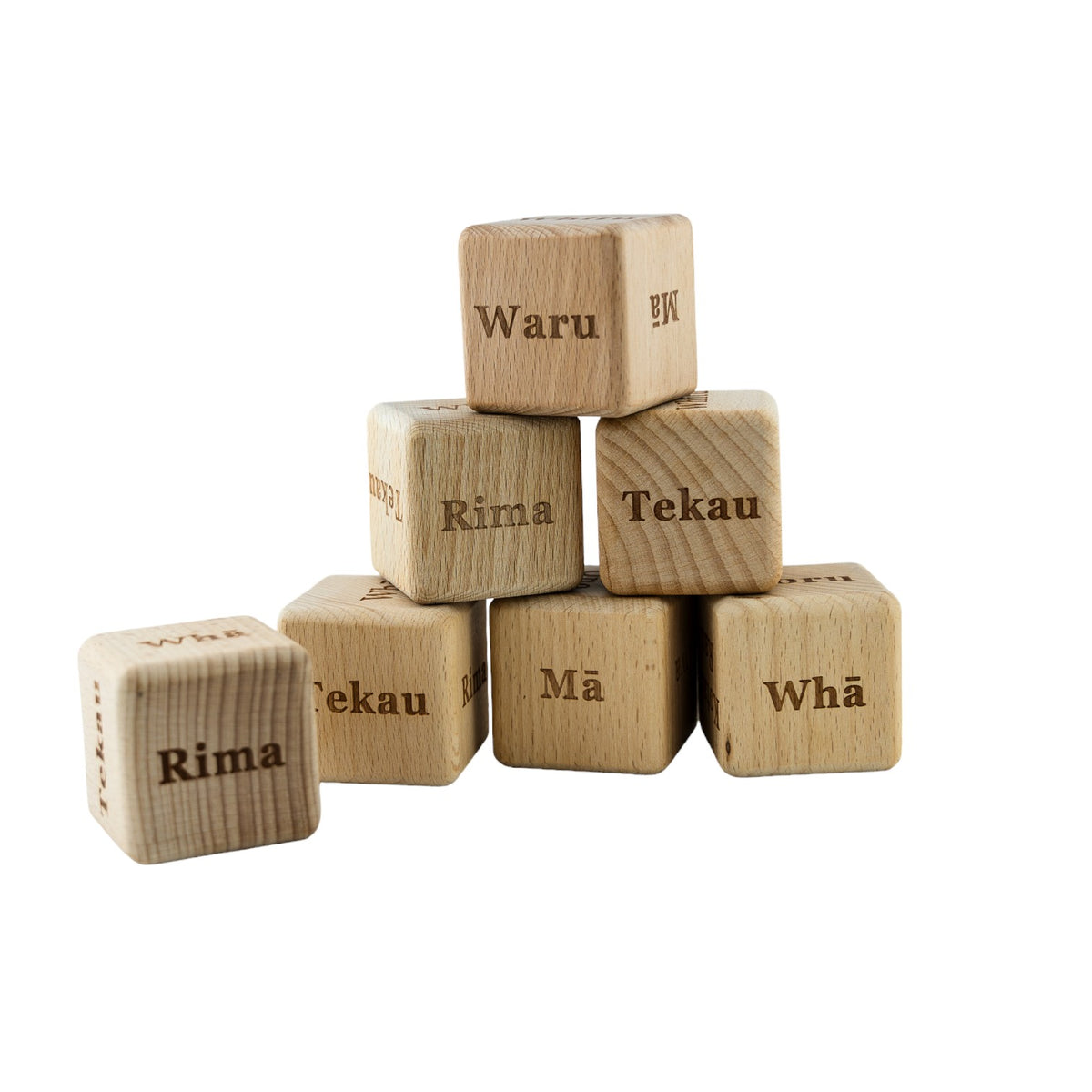 MAORI さま　4枚 Maori_Counting_Blocks_0-