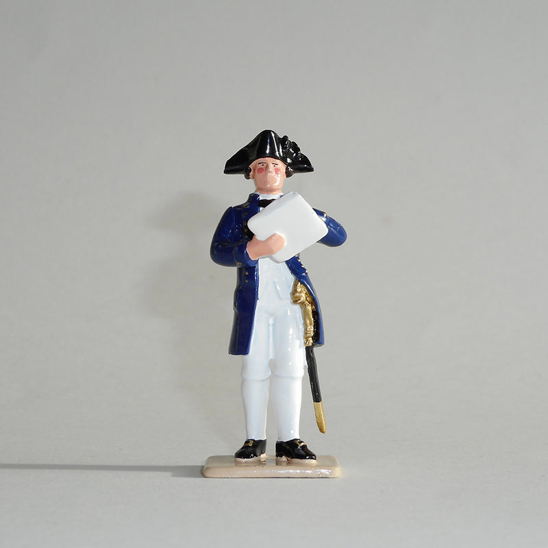 Figurine of William Bligh, exquisitely hand painted