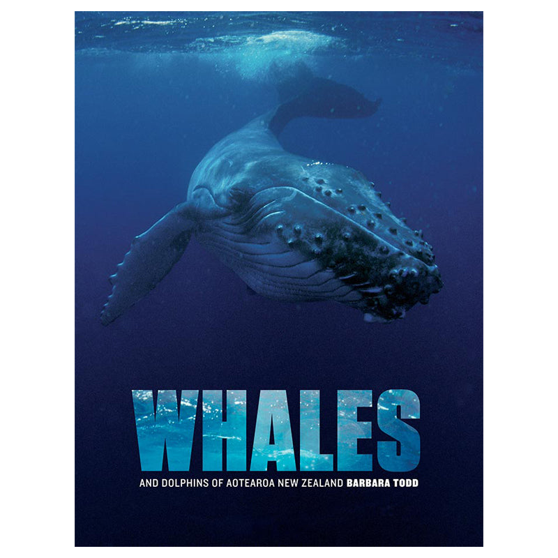 Front cover of the book featuring a photograph of a whale in the ocean 