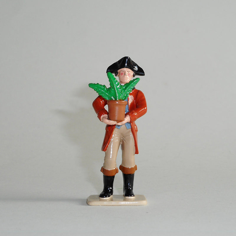 Figurine of Sir Joseph Banks, exquisitely hand painted